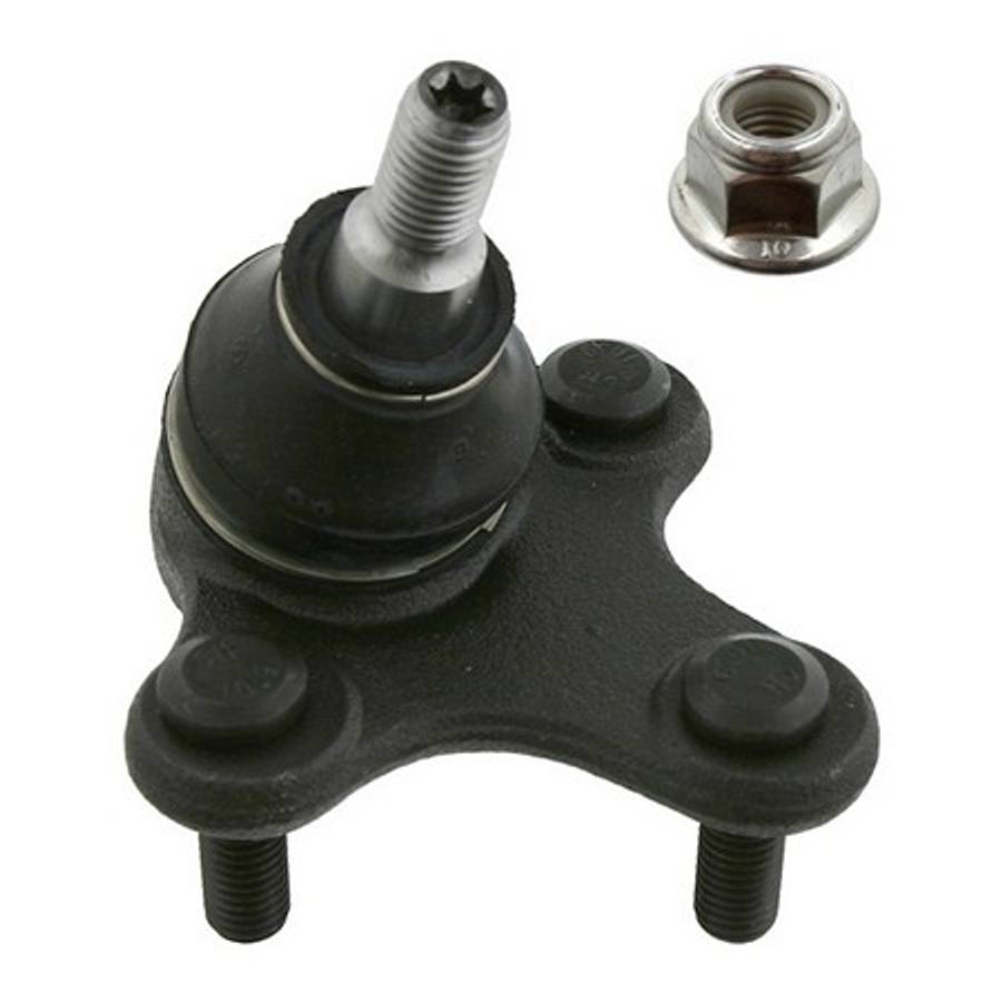 Audi ball joint - lower left 15.4mm CONE cast iron housing