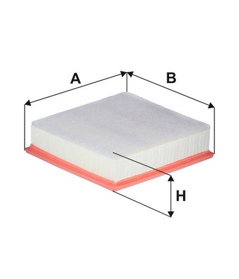 Mazda filter - air - panel 253x235x63