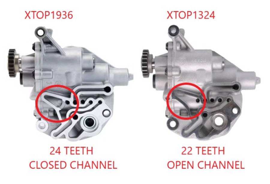 Audi oil pump 42mm GEAR 24 TEETH ccza only