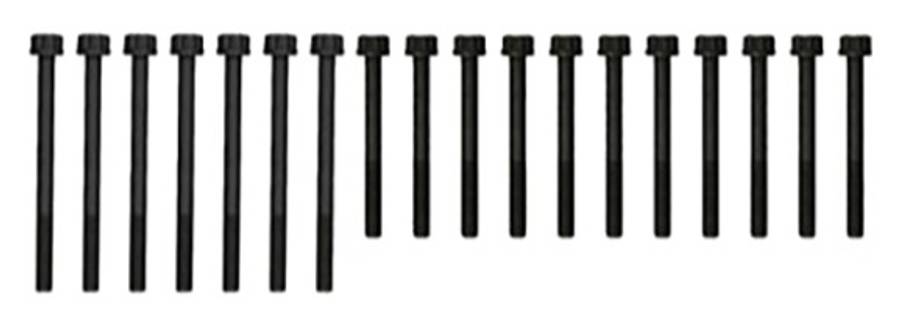 Kia cyl head stretch bolt set (18) 11x121.5mm/7x156mm M12
