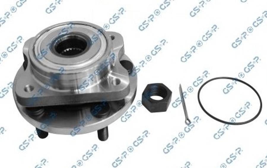 Chrysler wheel hub+bearing+ABS - front 139mm FLANGE