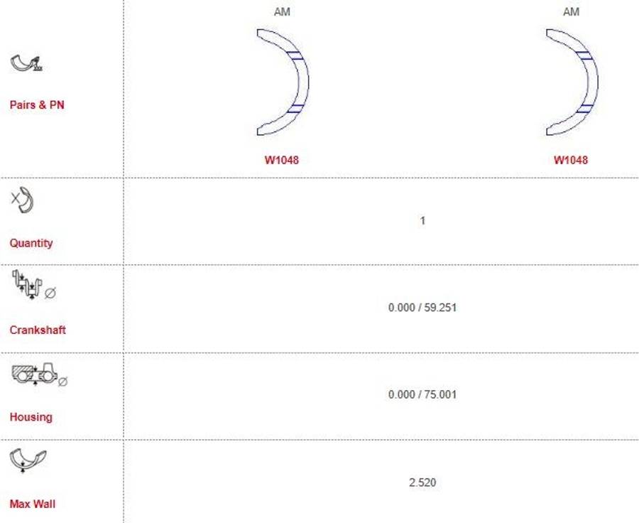 Suzuki thrust washer set - 000