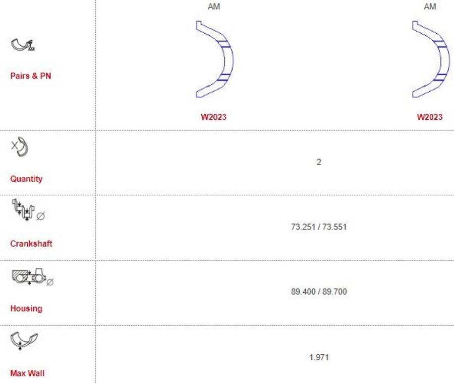 Kia thrust washer set 000
