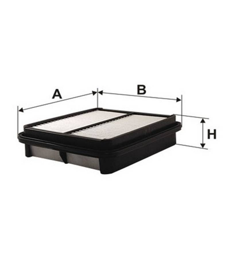 Suzuki filter - air - panel - 232x202x22
