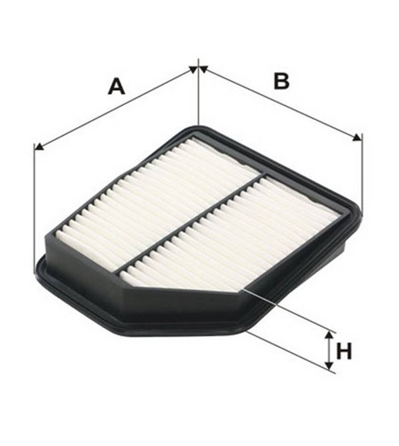 Suzuki filter - air - panel 238.5x216x53.5