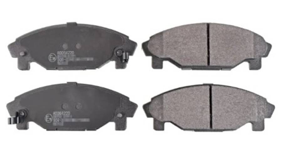 Daihatsu brake pad set - front 126x45.3x16