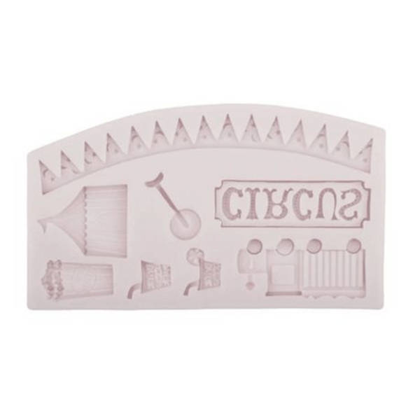 Circus Themed Silicone Mold