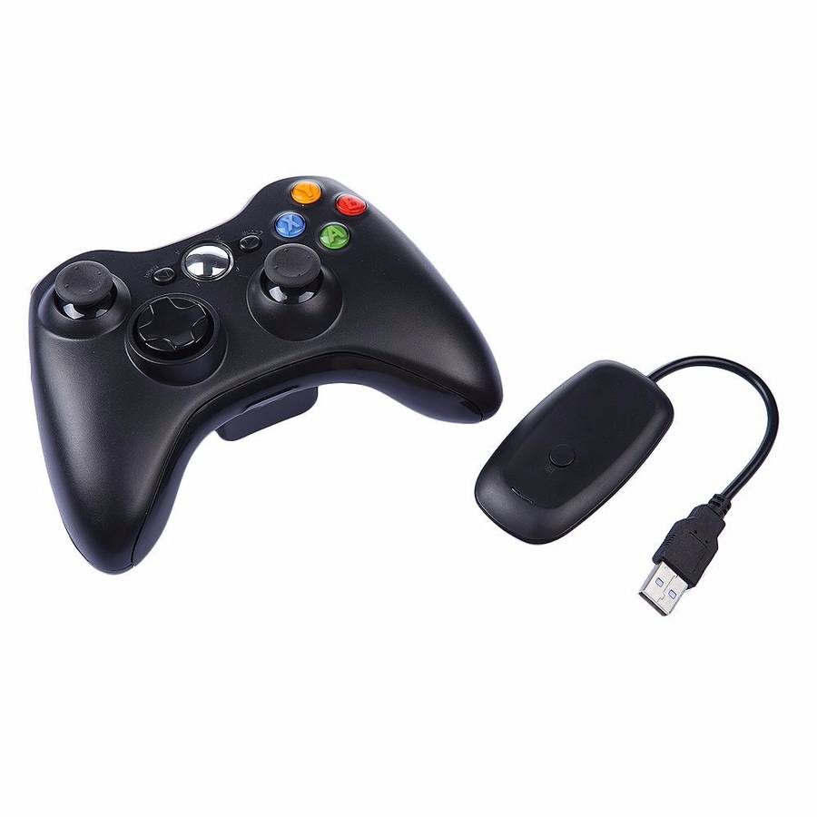 Wireless Game Controller With Wireless PC Receiver For Xbox 360