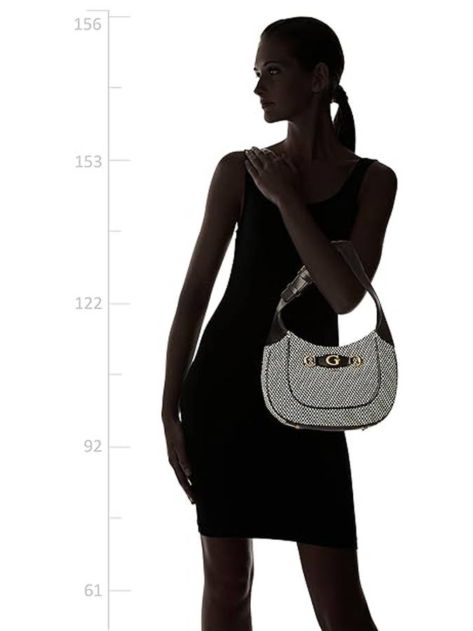 Guess Hobo Bag Izzy BLK