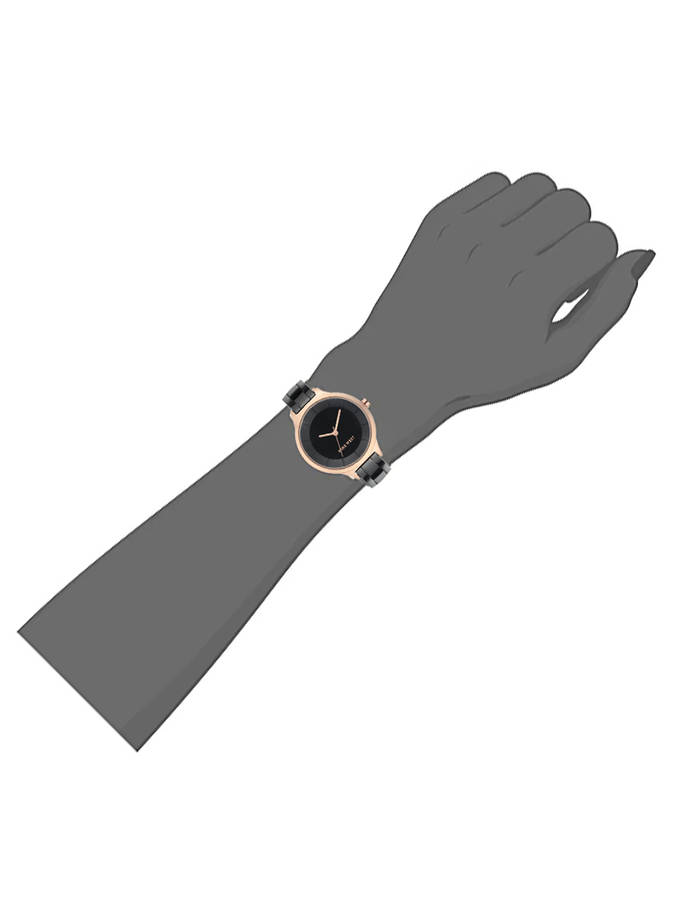 Nine West Watch Black RG