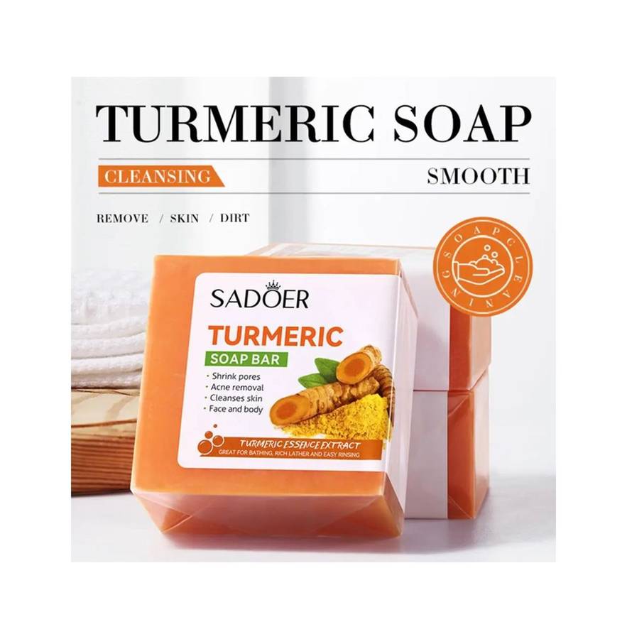 Sadoer Tumeric Face & Body Soap