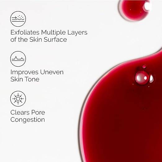 The Ordinary AHA 30% + BHA 2% Peeling Solution, Advanced Exfoliating Peel for Brighter Skin