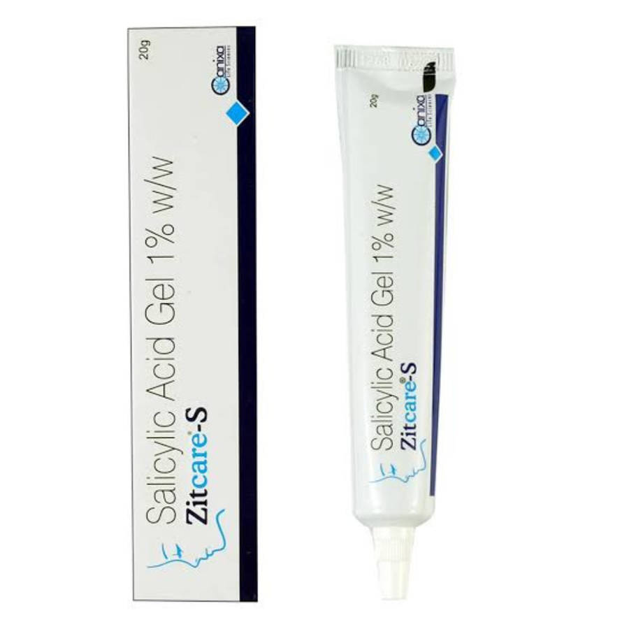 Zitcare S 1% Gel 20g  Salicylic Acid Acne Gel