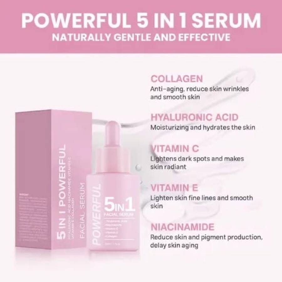 5 in 1 Powerful Facial Serum