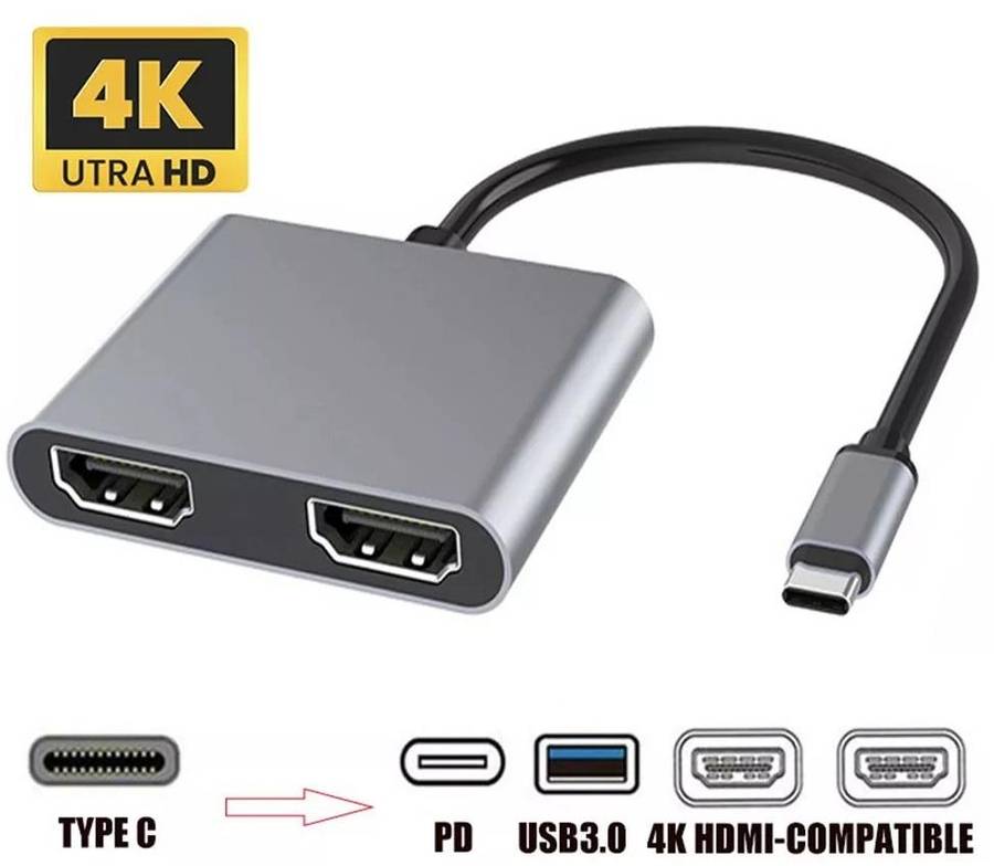 USB-C 4 IN 1 DOCK