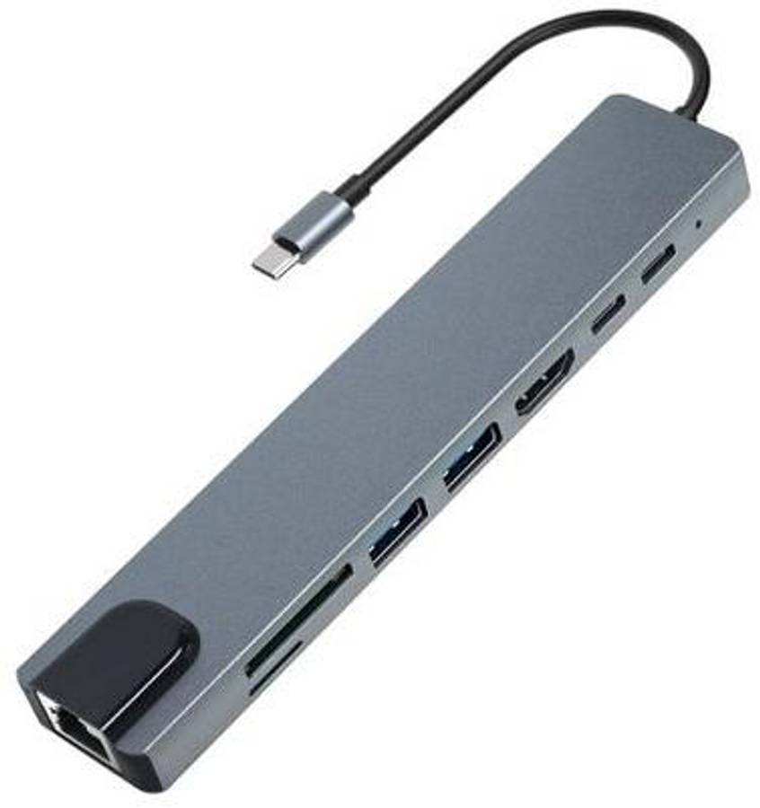 USB TYPE C 8 IN 1 DOCK
