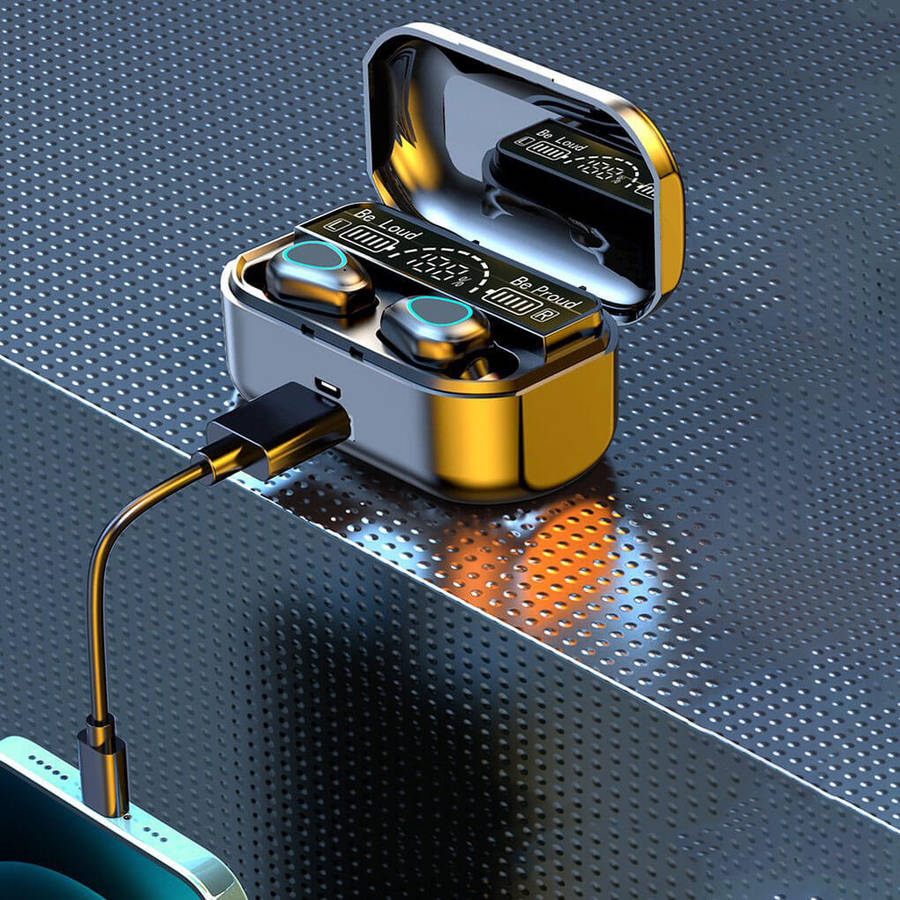 Digital Display BT Wireless Earphones
