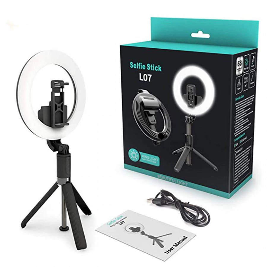 Multifunction Integrated Selfie Ring