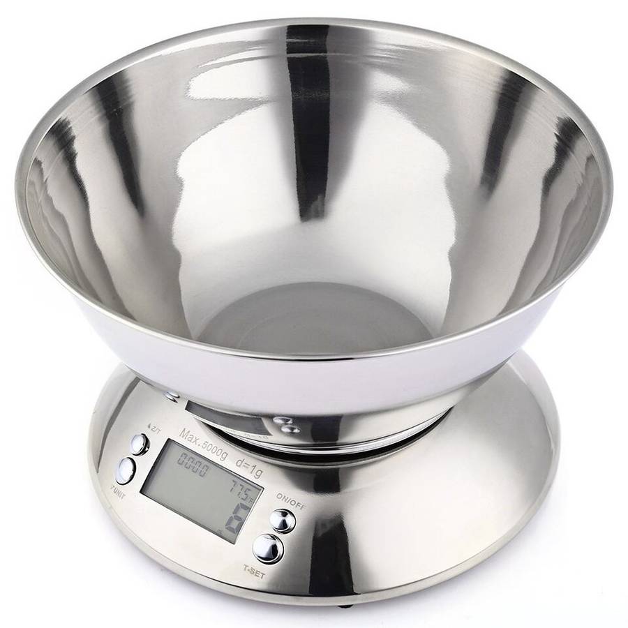 Digital Kitchen Scale Bowl with Timer