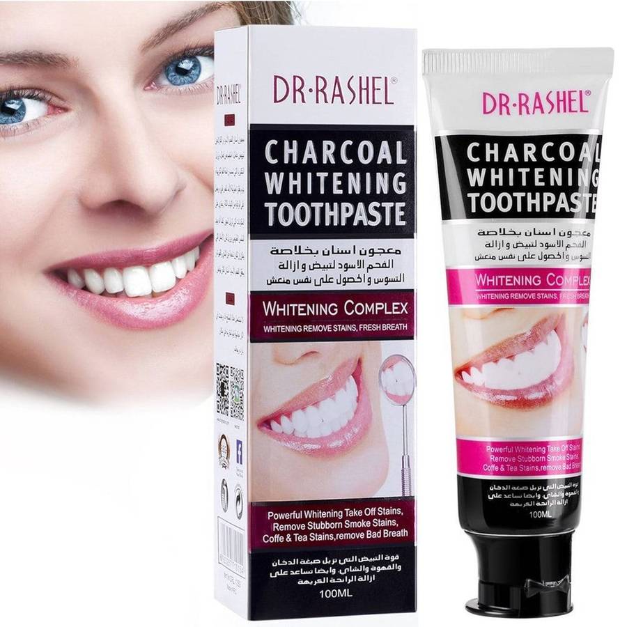 Dr.Rashel Charcoal Whitening Toothpaste