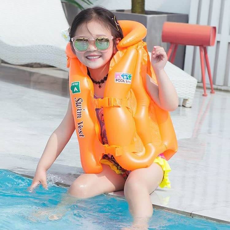 Kids Life Jacket Inflatable Vest Medium