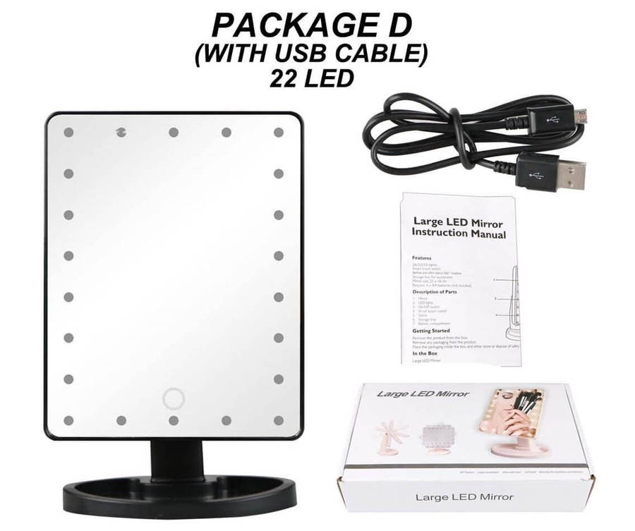 Large LED Mirror