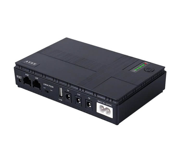 Mini UPS Backup Power Supply