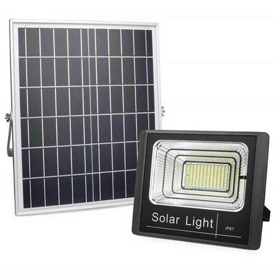 100W Solar Flood Light