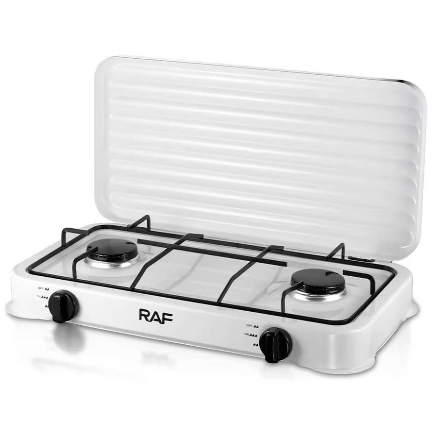 Portable Stainless Steel Two Cooktops Gas Stove