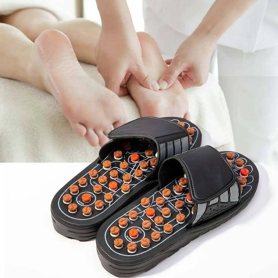 Reflexology Sandals Foot Massager Slippers
