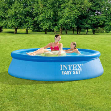 2m Round Inflatable Above Ground Portable Outdoor Family Swimming Pool