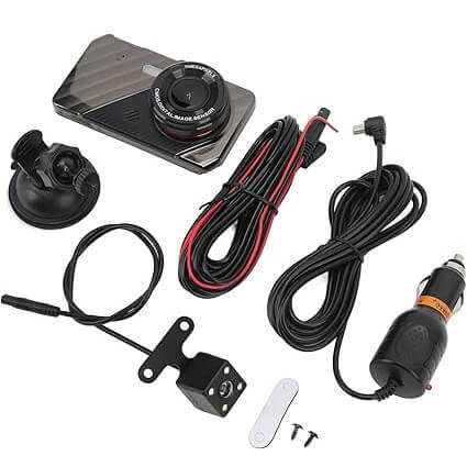 Dual Lens Car DVR Dash Cam Recorder