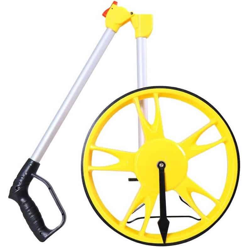 Foldable Mechanical Distance Measuring Wheel - 10KM