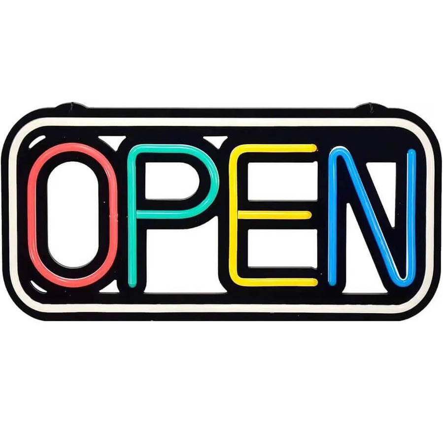 LED Neon Open Sign Light