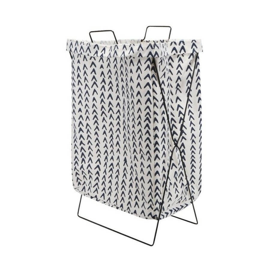 Laundry Basket With Foldable Frame