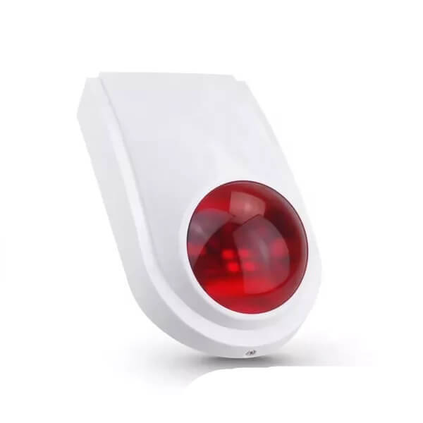 Outdoor Flash and Sound Siren Alarm System