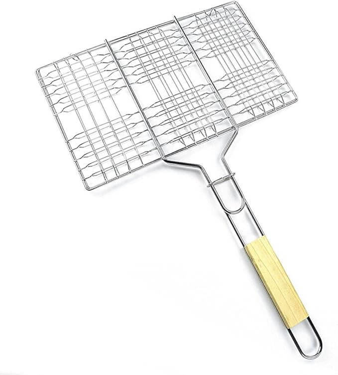 Small Stainless Steel Barbecue Grilling Basket