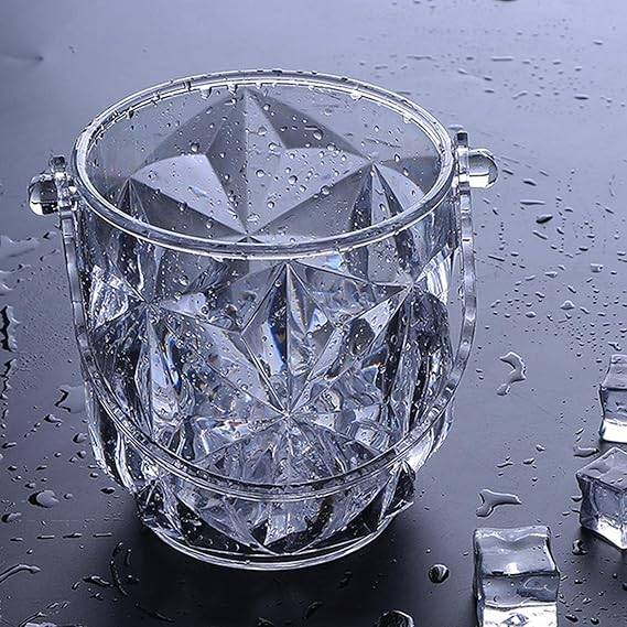 Transparent Crystal Ice Bucket