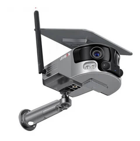 Solar 180° Dual Lens 4G WI-FI 4K Panoramic Camera