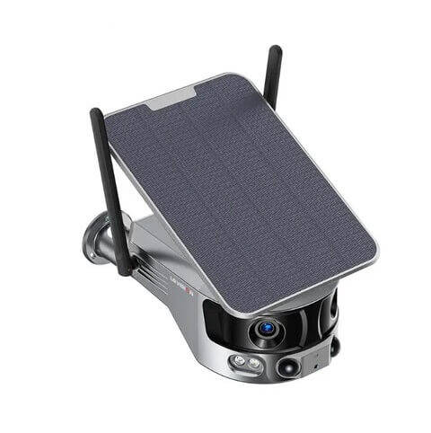 Solar 180° Dual Lens 4G WI-FI 4K Panoramic Camera