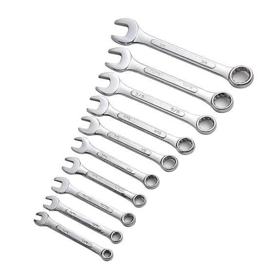 10 Piece Spanner Set 8 - 24mm