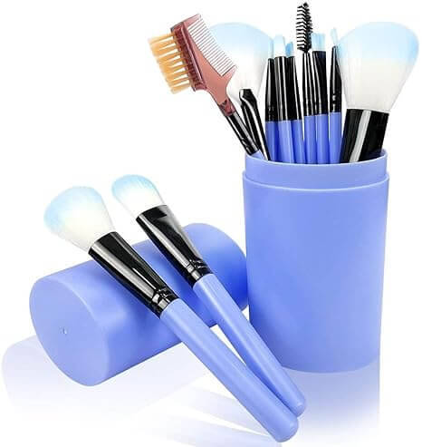 12 Piece Makeup Brush Set