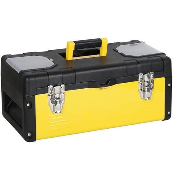 Stainless Steel Tool Box Storage Organiser 19 Inch