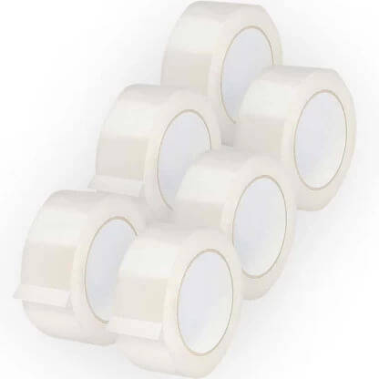 72 Piece K30D 30M Clear Packaging Seal Tape