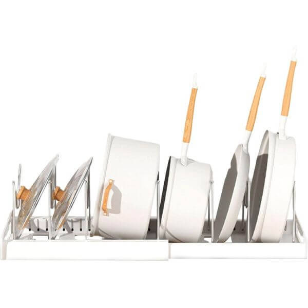 Adjustable Pots and Pans Organizer