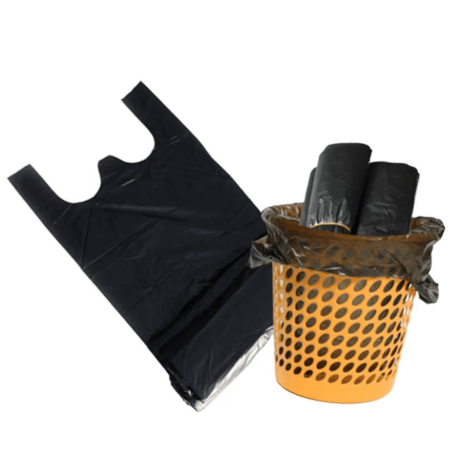 10*100pcs Mini Black Plastic Bags