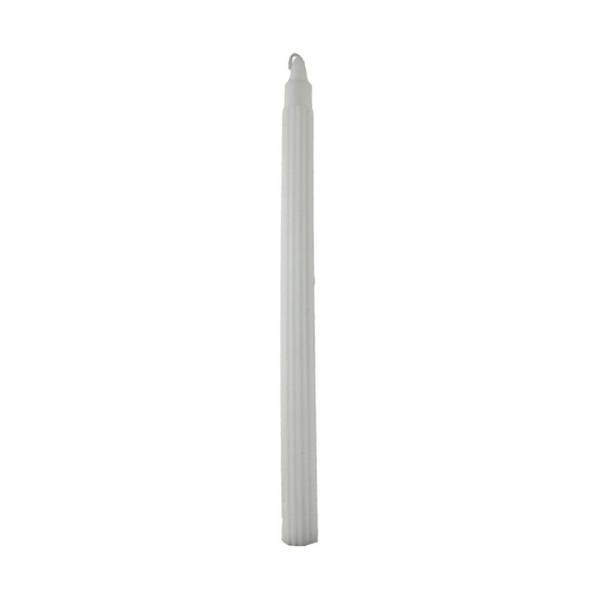 6 Piece White Candles