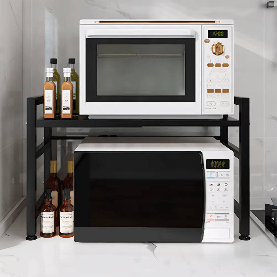 Expandable Microwave Shelf Organizer