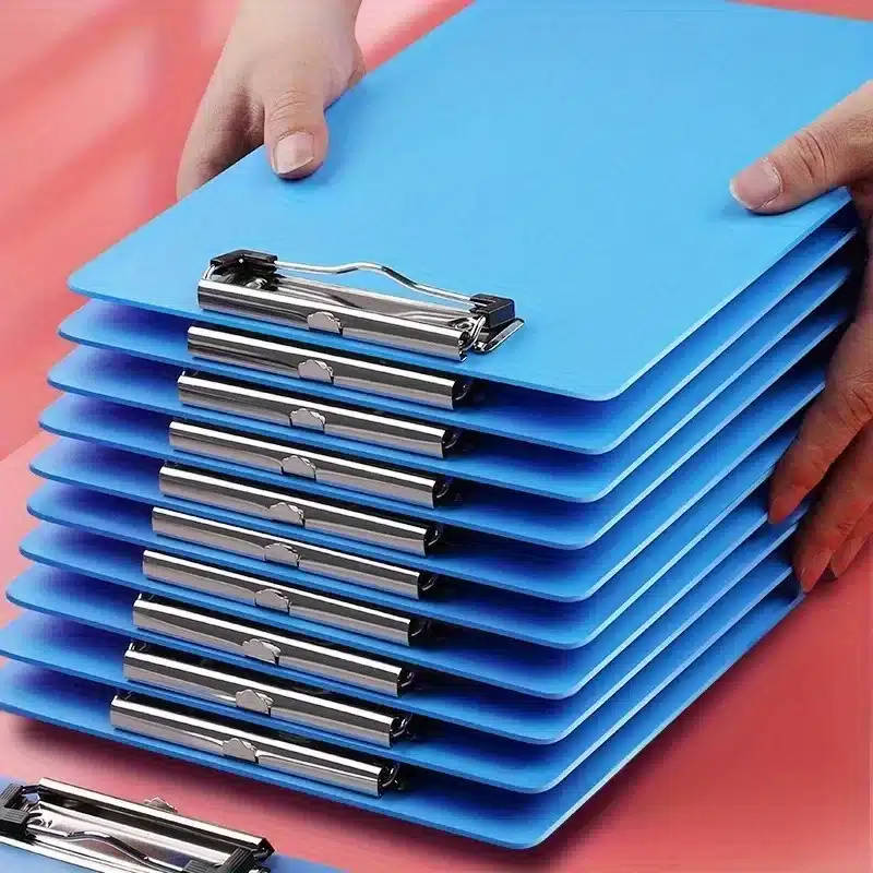 A4 Plastic Colorful Clipboard