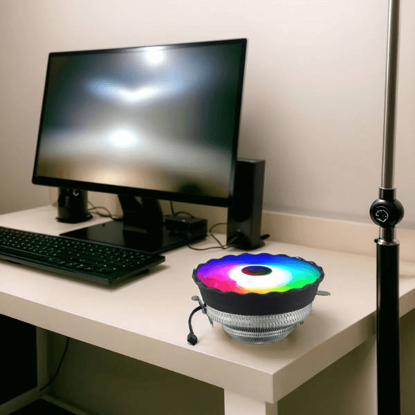 Aluminum Extrusion FIN CPU Cooling Fan
